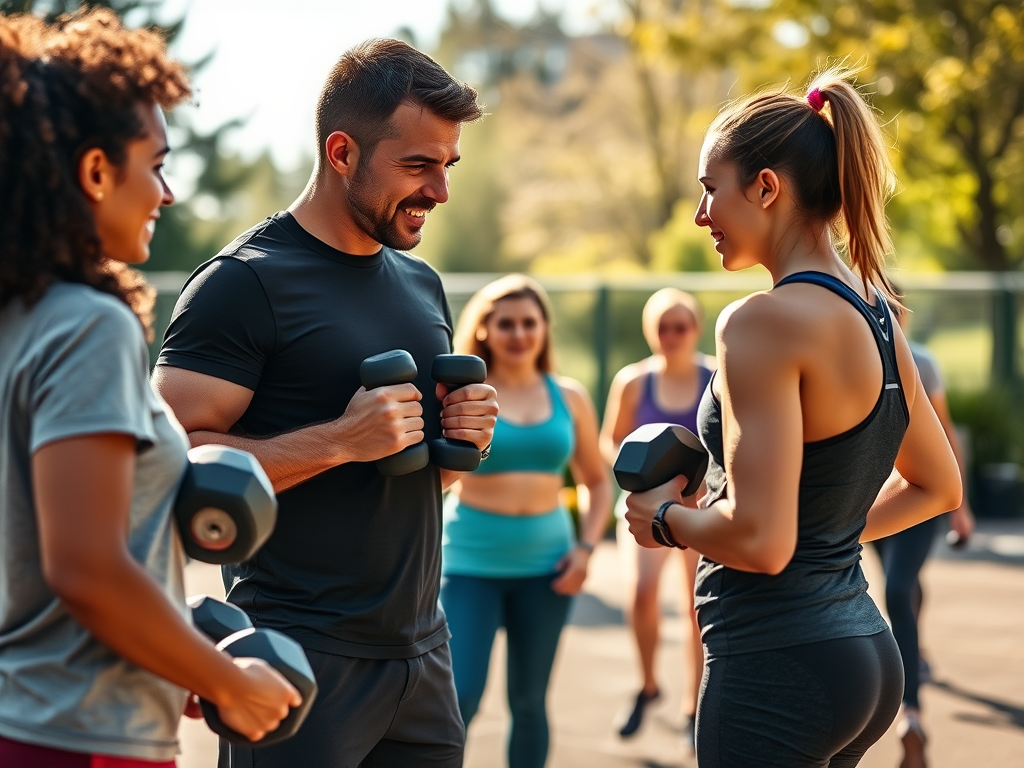 Séance de coaching sportif en petit groupe à Lanester